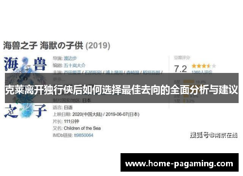 克莱离开独行侠后如何选择最佳去向的全面分析与建议